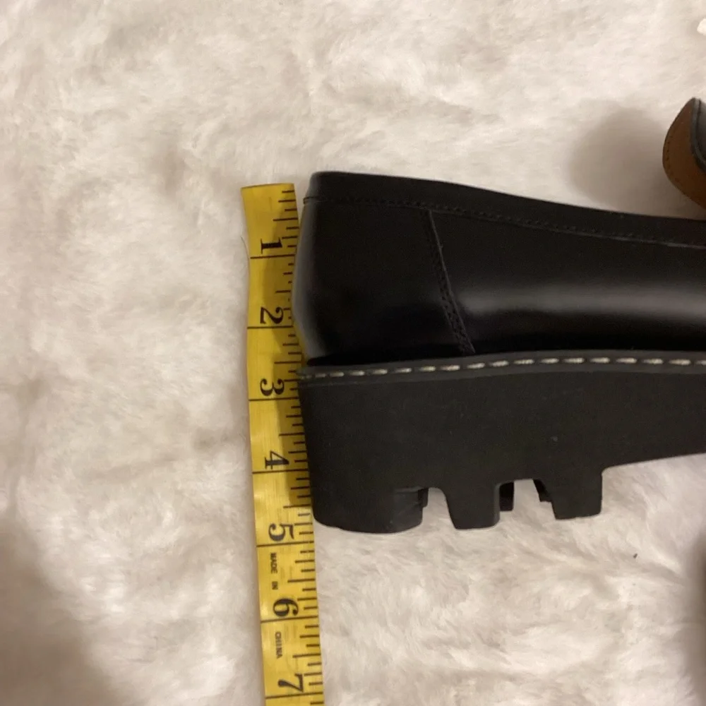 Women’s H&M Y2K Fashionable Chunky Loafers Size 8.5 - Picture 8 of 9